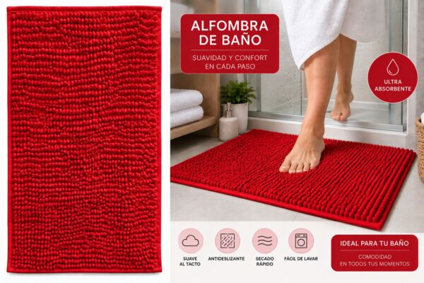 ALFOBRAS SHAGY  EXTRA SUAVE ANTIDESLIZANTE - Imagen 8