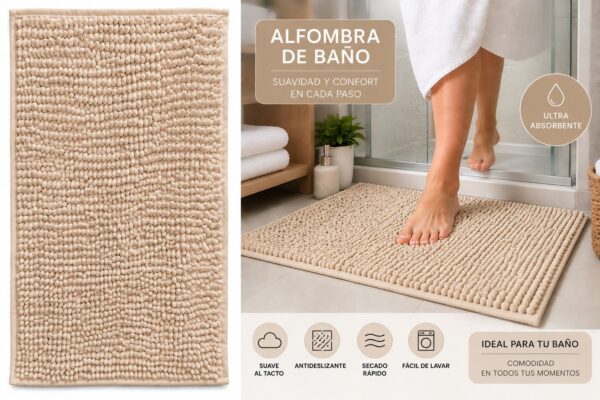 ALFOBRAS SHAGY  EXTRA SUAVE ANTIDESLIZANTE - Imagen 7