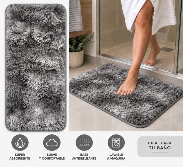 ALFOMBRAS PIEL DE MONO PREMIUM CON BASE ANTIDESLIZANTE - Imagen 8