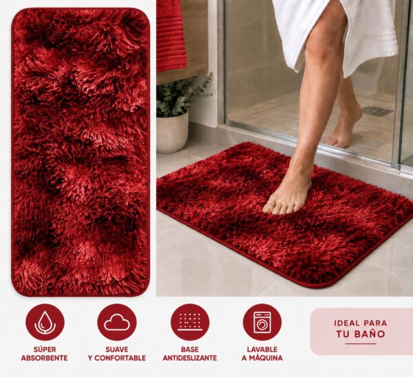 ALFOMBRAS PIEL DE MONO PREMIUM CON BASE ANTIDESLIZANTE - Imagen 6