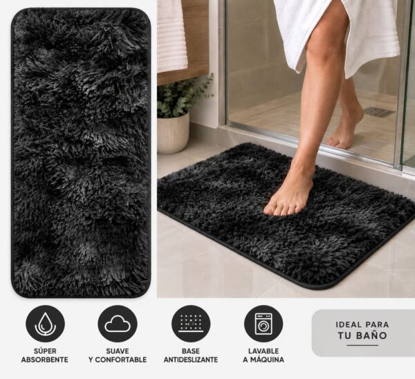 ALFOMBRAS PIEL DE MONO PREMIUM CON BASE ANTIDESLIZANTE - Imagen 3