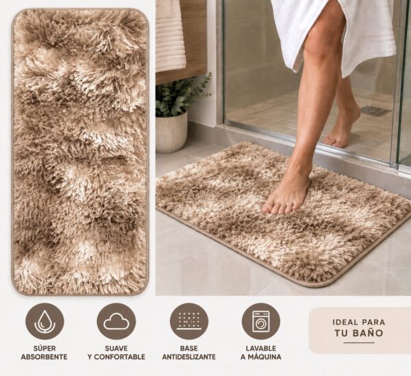 ALFOMBRAS PIEL DE MONO PREMIUM CON BASE ANTIDESLIZANTE - Imagen 7