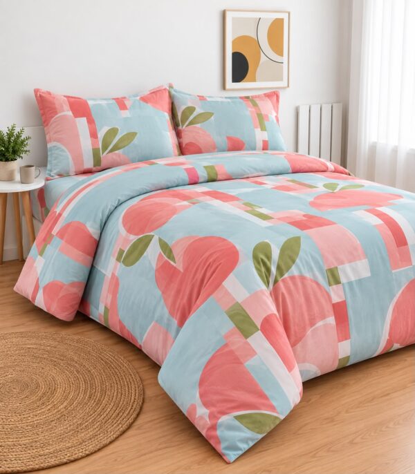 ACOLCHADO DE 2 PLAZAS Y MEDIA ESTAMPADOS 220x240cm BOLSA PVC - Imagen 4