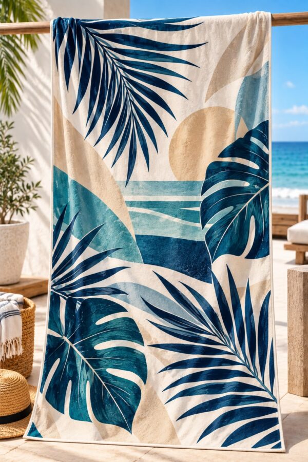 TOALLON PLAYERO 100% ALGODÓN 70x140Cm - Imagen 5