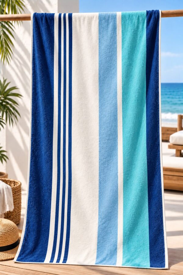 TOALLON PLAYERO 100% ALGODÓN 70x140Cm - Imagen 3