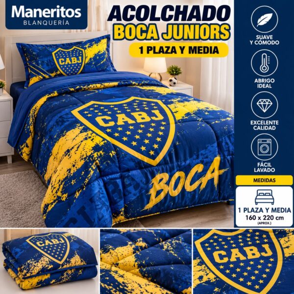 Alternative view of ACOLCHADO DE BOCA 100% ORIGINAL 1 PLAZA Y MEDIA