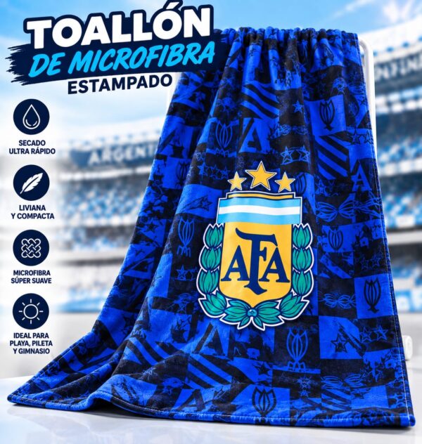 Alternative view of TOALLON DE AFA CON MOCHILA DE REGALO